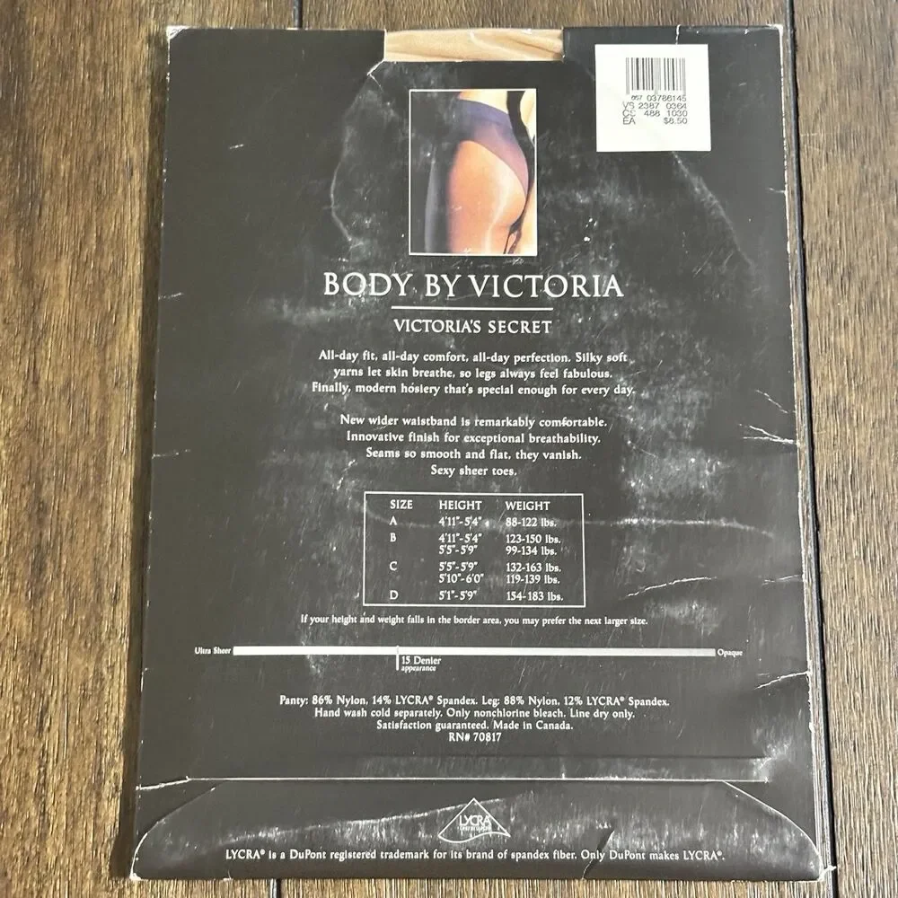 Victoria's Secret Body By Victoria High Leg Light Control Top Size C Pale Nude